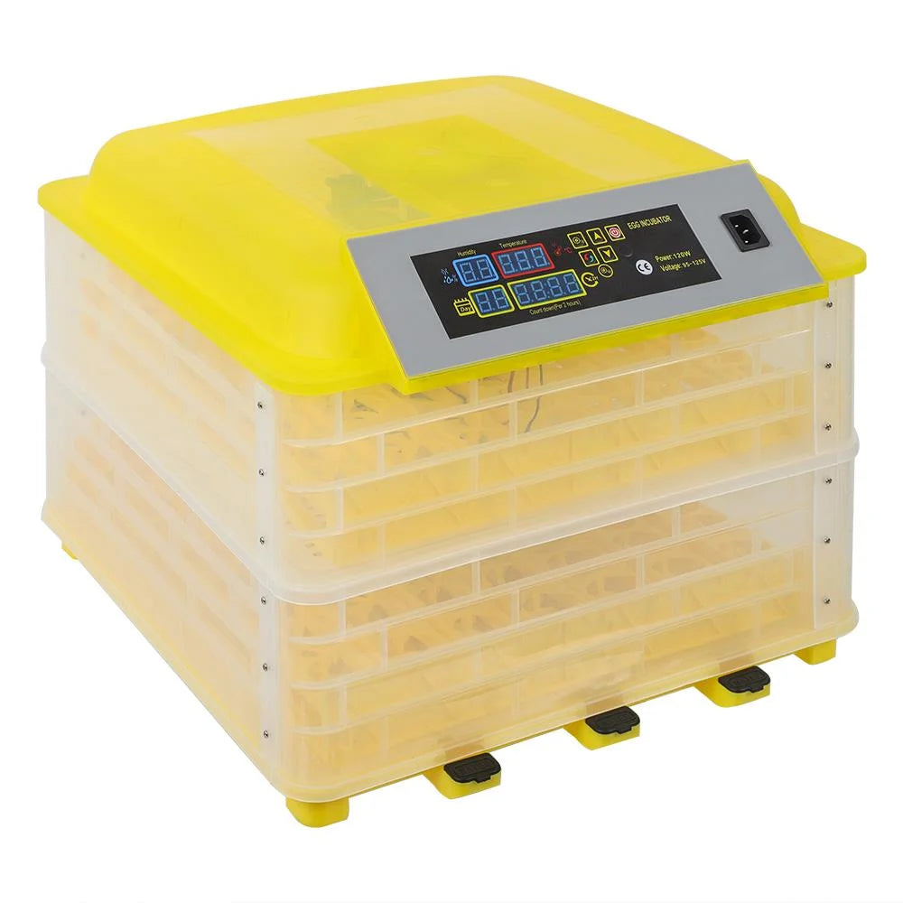 112 Egg Auto Egg Incubator Digital Control Automatic Poultry Hatcher Machine R5868