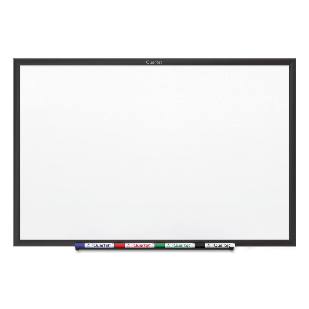 60 x 36 Black Aluminum Frame Magnetic Whiteboard O85961