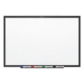60 x 36 Black Aluminum Frame Magnetic Whiteboard O85961