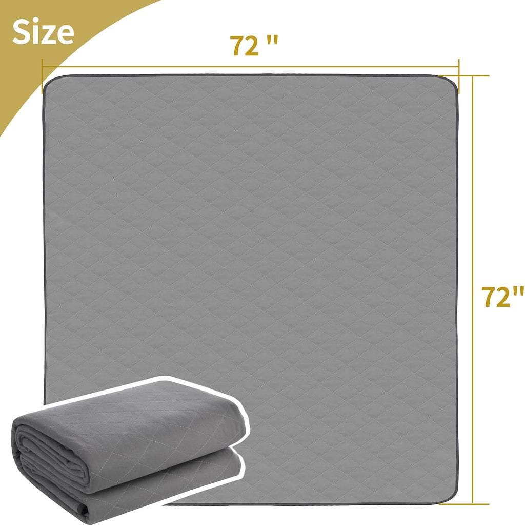 Washable Waterproof Puppy Dog Pee Pad, 72 X72 Extra Large T247