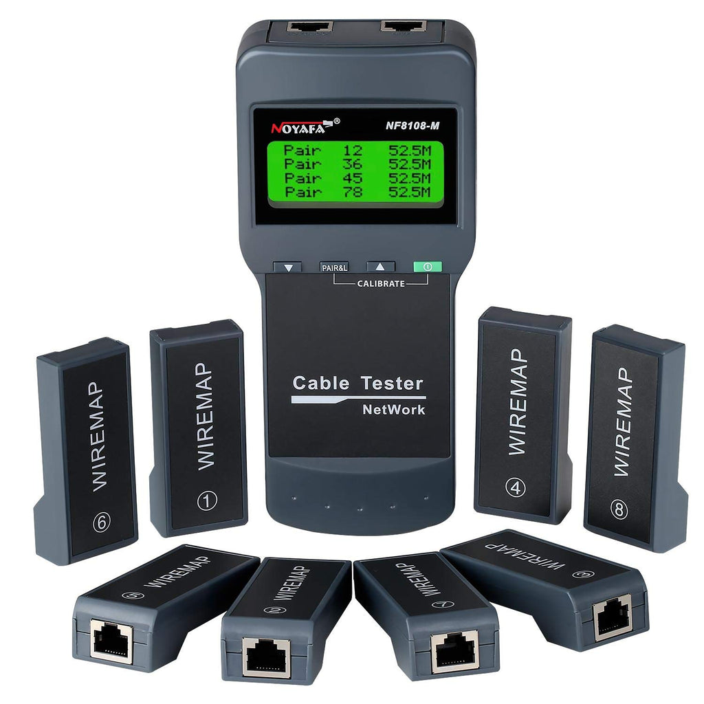 Network Cable Tester with 8 Far-end Passive Test Jacks G598889