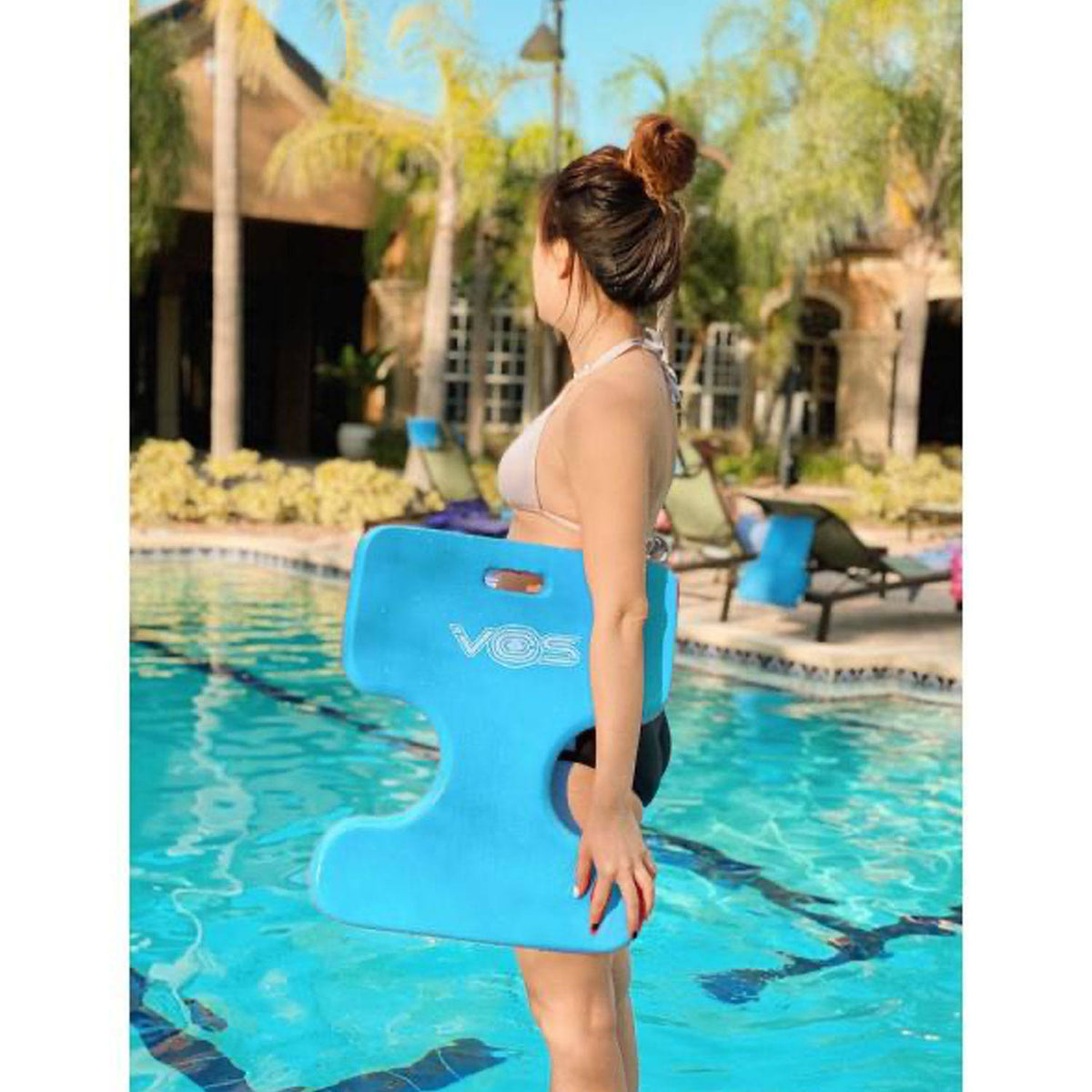 Barrier Blue Pool Float Seat Y729