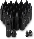 24 PCS Steel Spiked Lug Nuts (Neo Chrome) E3248