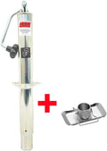 Zinc A-Frame Trailer Jack with Zinc Foot Plate Pack of 2 B6540