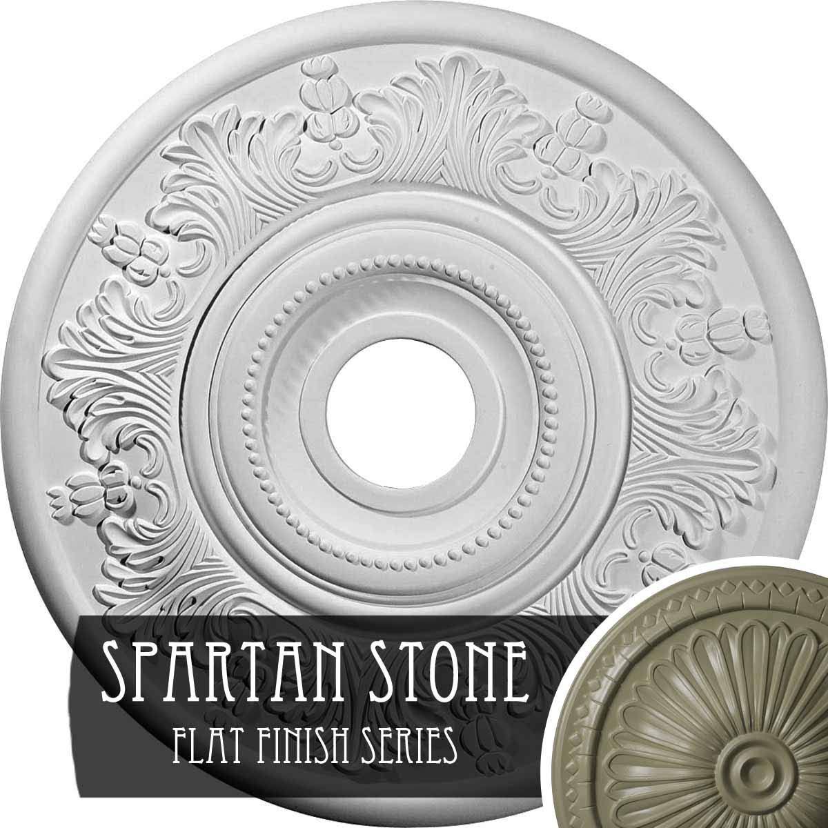 20x22OD x 3 1/2x22ID x 1 1/2x22P Vienna Ceiling Medallion H219