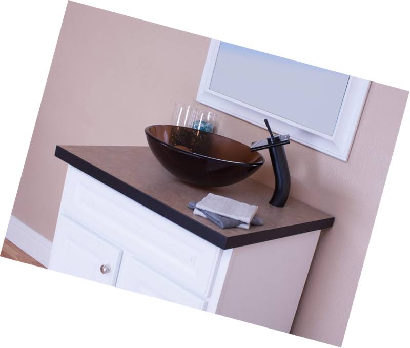 Oil Rubbed Bronze Waterfall Vessel Faucet O542593