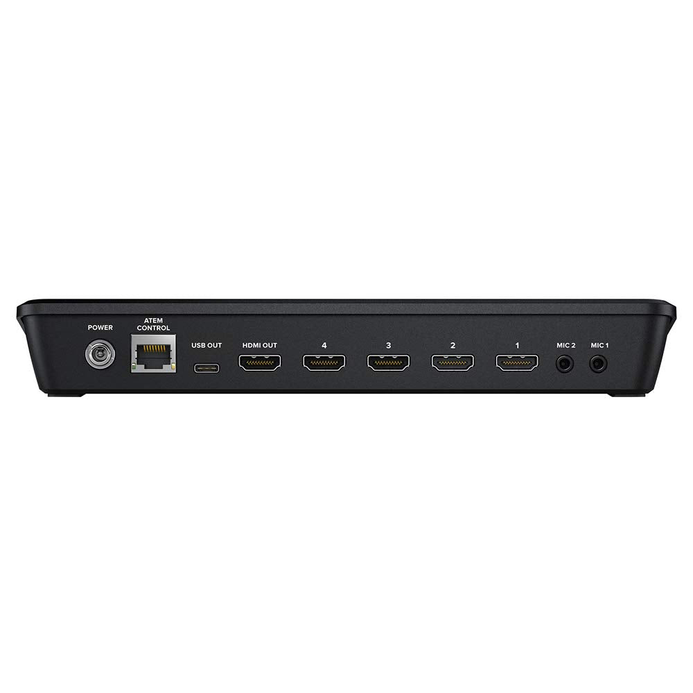ATEM Mini Pro HDMI Live Stream Switcher with 6' High-Speed HDMI Cable & 10-Pack Straps H124798