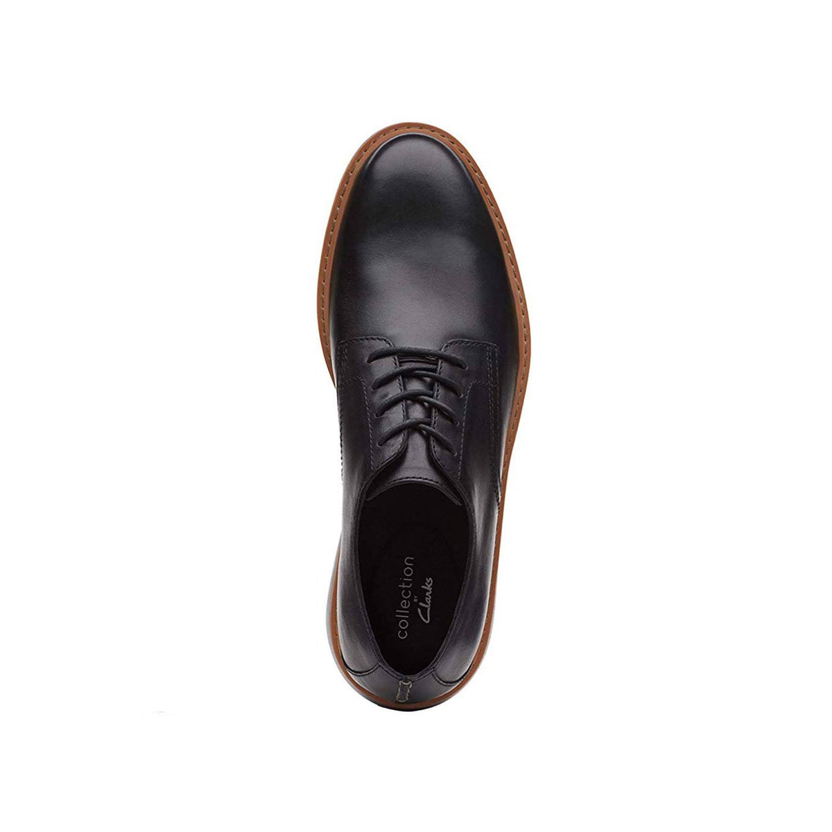 Clarks Draper Lace Black Leather Size 8.5 Medium W744