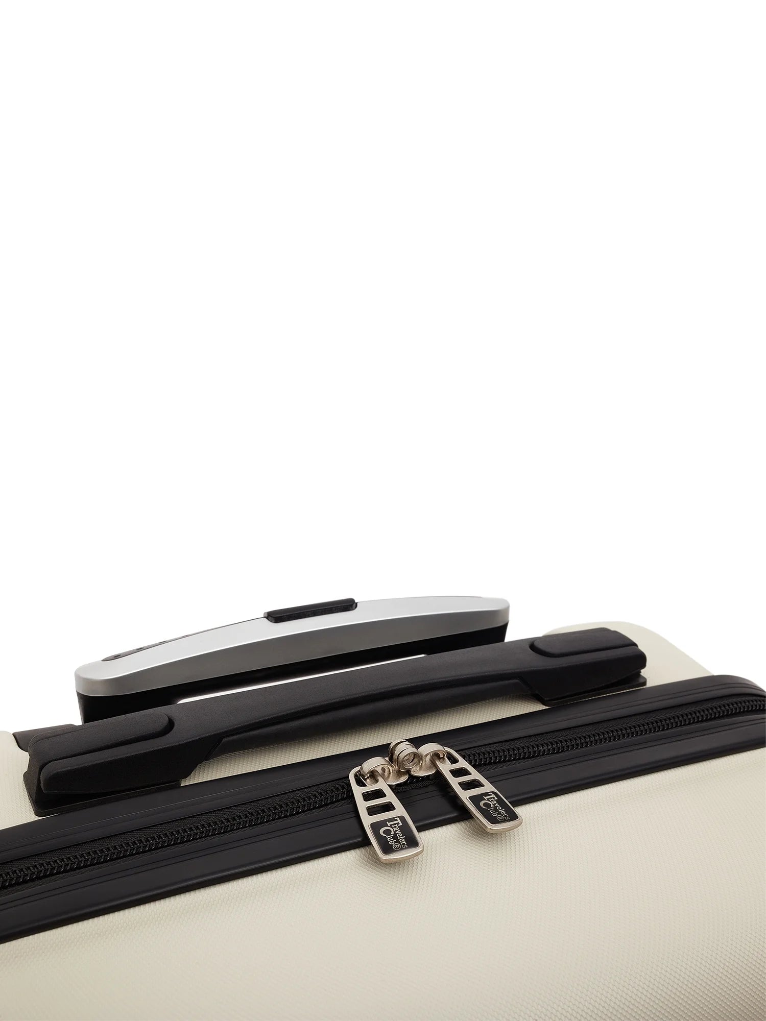 Bone White 20" Hardside Rolling Carry-on Luggage B103