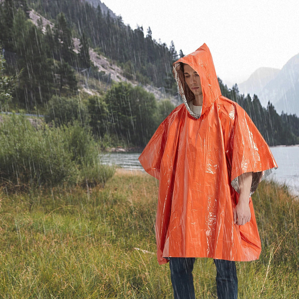 Outdoor Waterproof Thermal Raincoat Poncho Z911