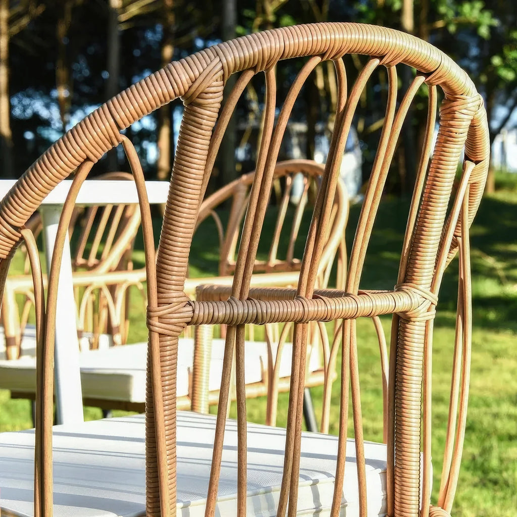 7 Pieces Rattan Wicker Patio Dining Table Set R8490
