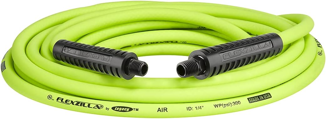 3/8 in. x 50 ft. Hybrid Air Hose with 1/4 in. MNPT Fittings, Pack of 2 R52860