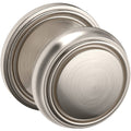 Satin Nickel Passage Set Knob Z2439