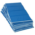 Blue 4-Fold Foam Rest Mat 10 Pack S37169