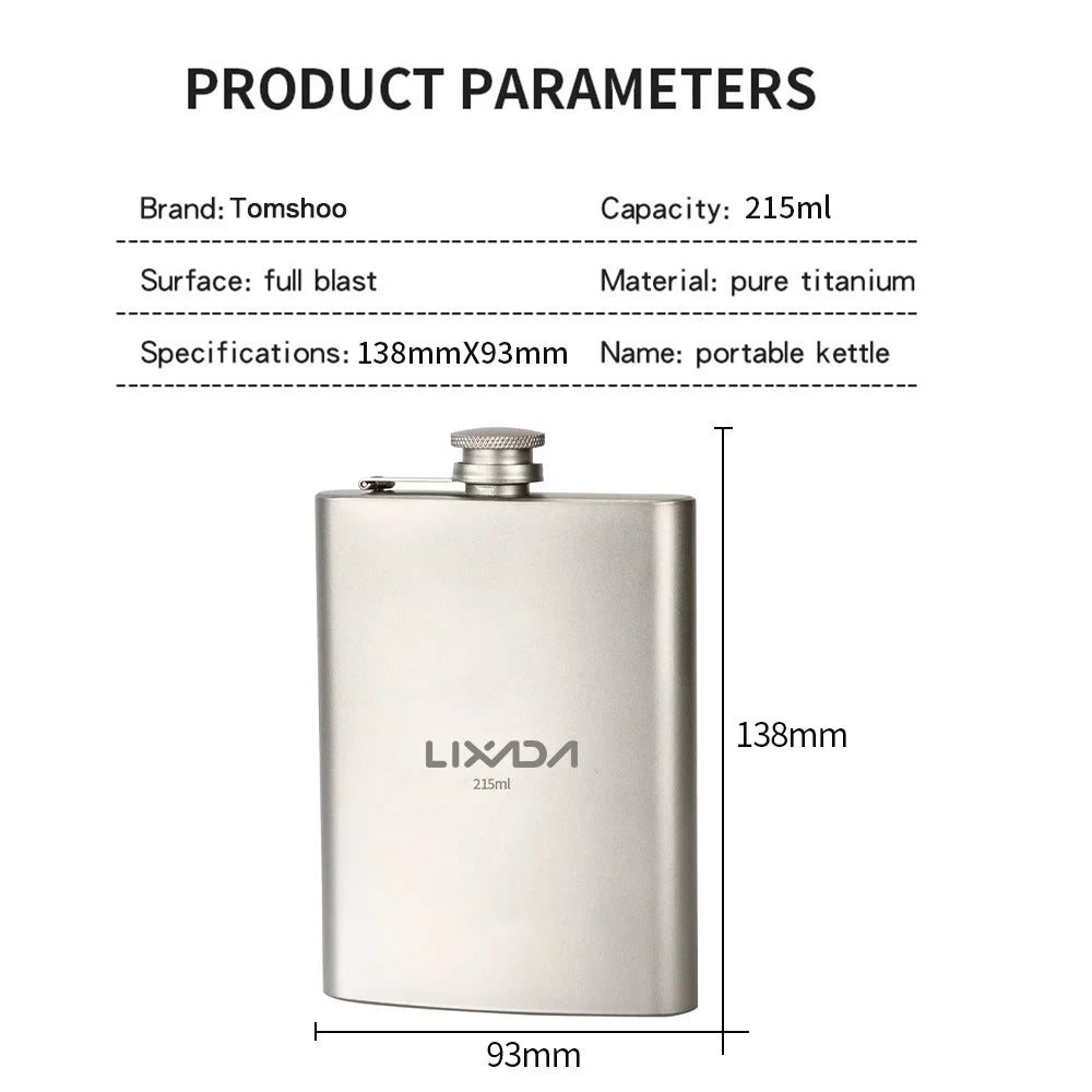 Ti Flask 215ml S17038