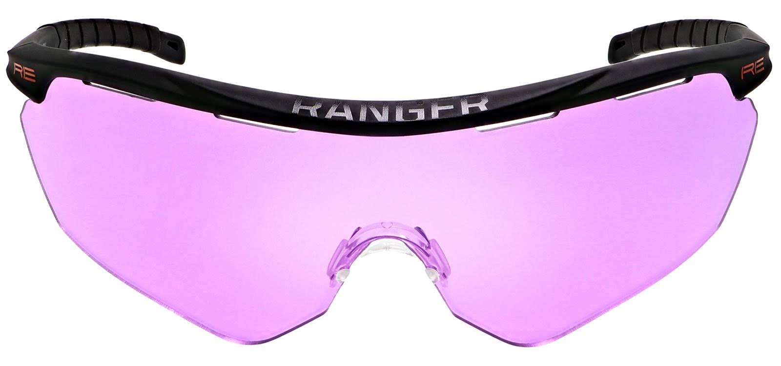 Phantom 2.0 Shooting Glasses Kit with Black Frame and HD Medium, Dark Purple and Modified Brown Lenses T491