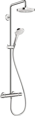 Chrome Showerpipe Shower Set F585