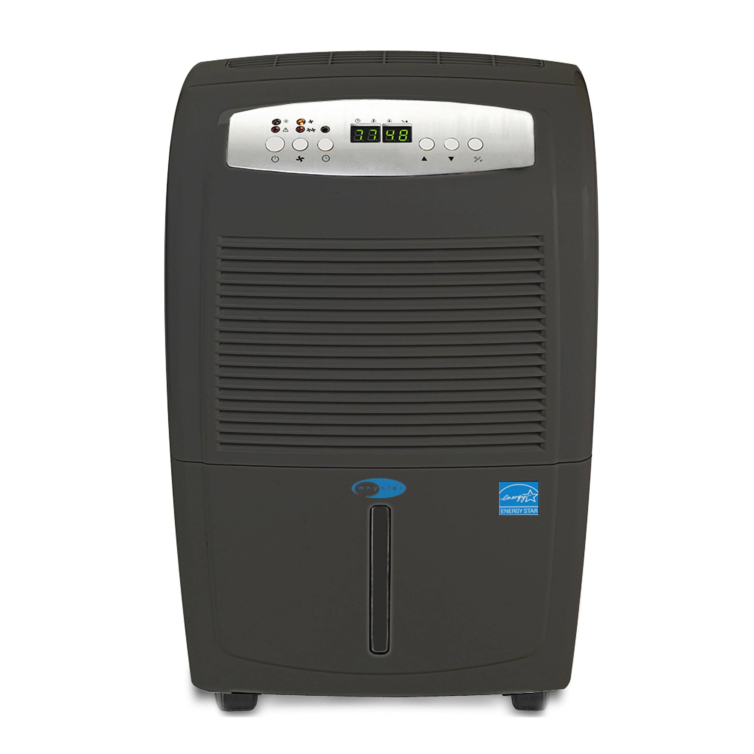 50 Pint Slate Gray Portable Dehumidifier with Pump W662