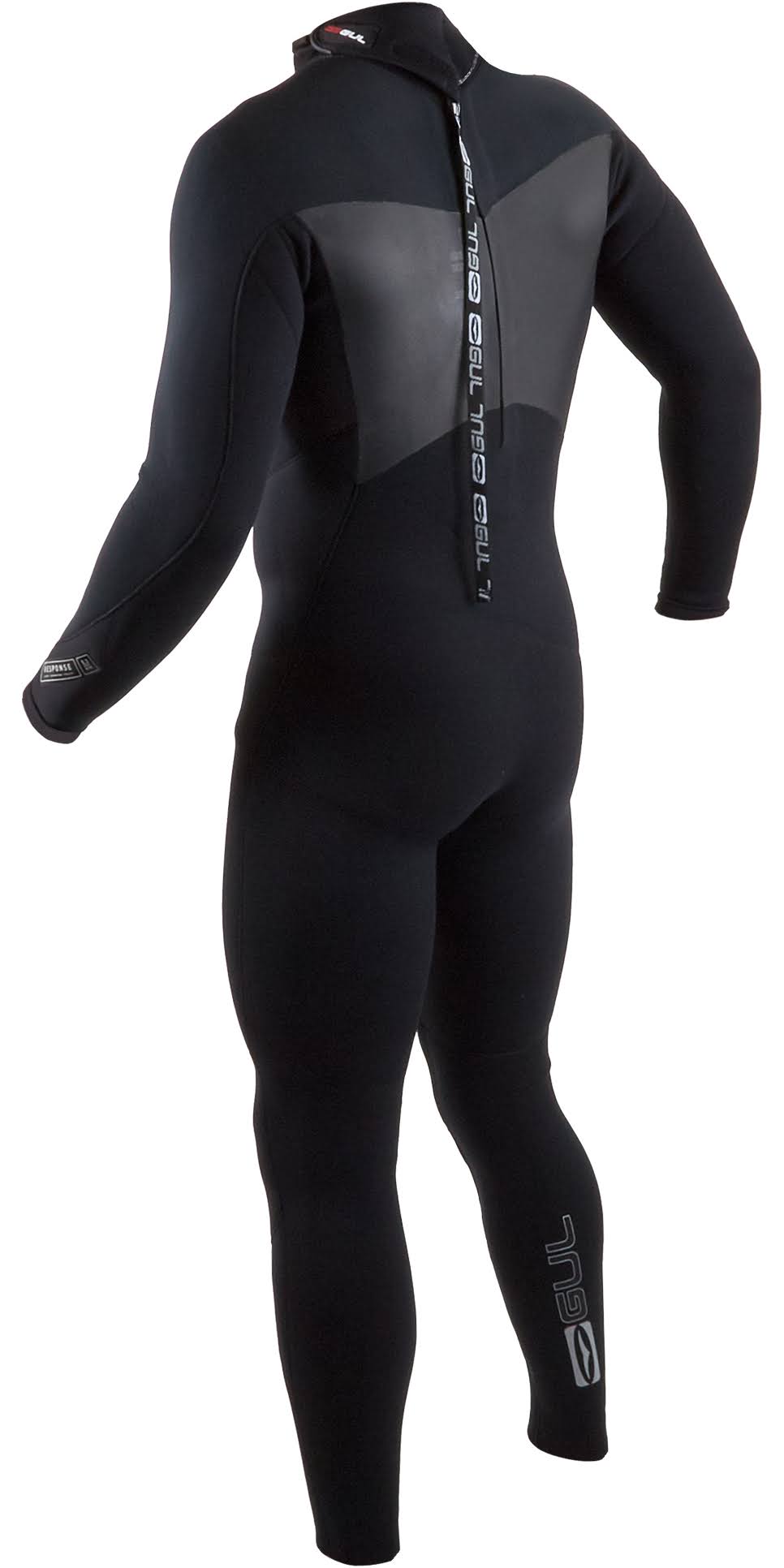 3/2mm Back Zip Wetsuit Black D713785