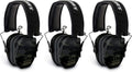 Razor Slim Electronic Shooting Muffs 3-Pack, Camo Black U395