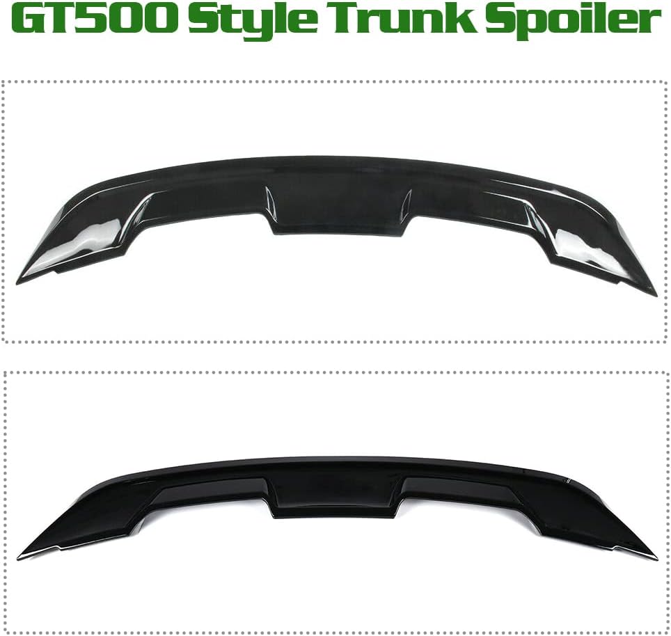 Glossy Black Trunk Spoiler Wing K83444