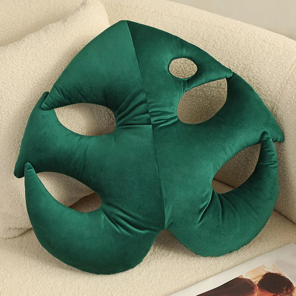 Leaf Shaped Throw Plant Leaves Decorative R802