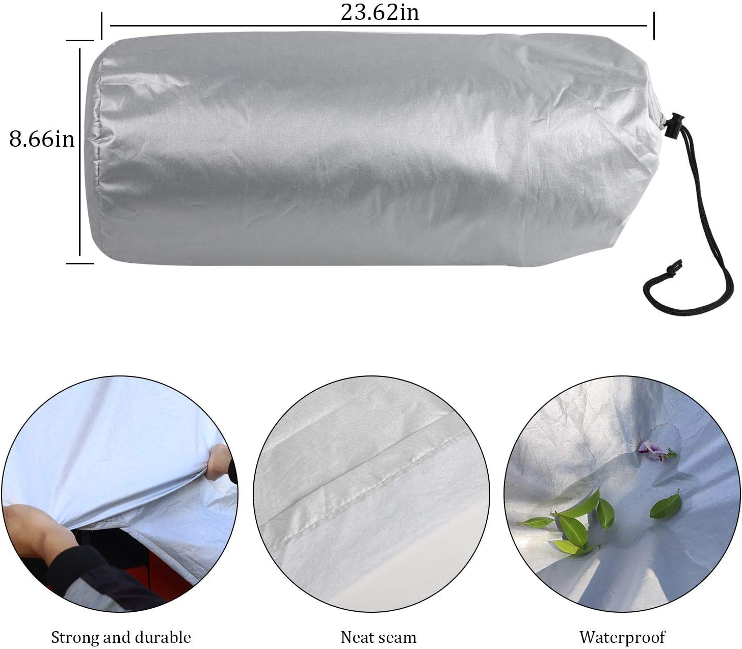 Car Cover Weatherproof Pack of 2 T761