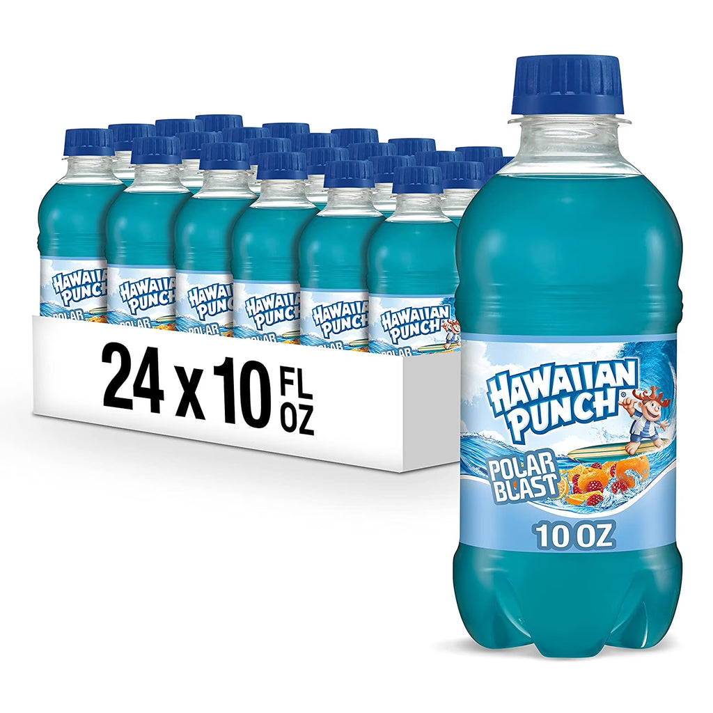 Hawaiian Punch Polar Blast Juice, 10 Fluid Ounce, 6 Count Bottles V7609