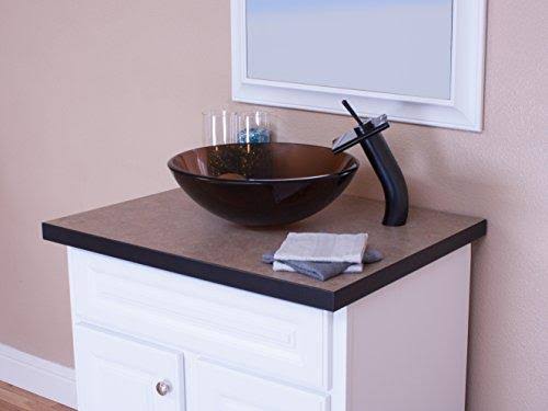 Oil Rubbed Bronze Waterfall Vessel Faucet O542593