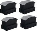 Billet Anodized Black Aluminum Floor Jack Lift Pads T472796