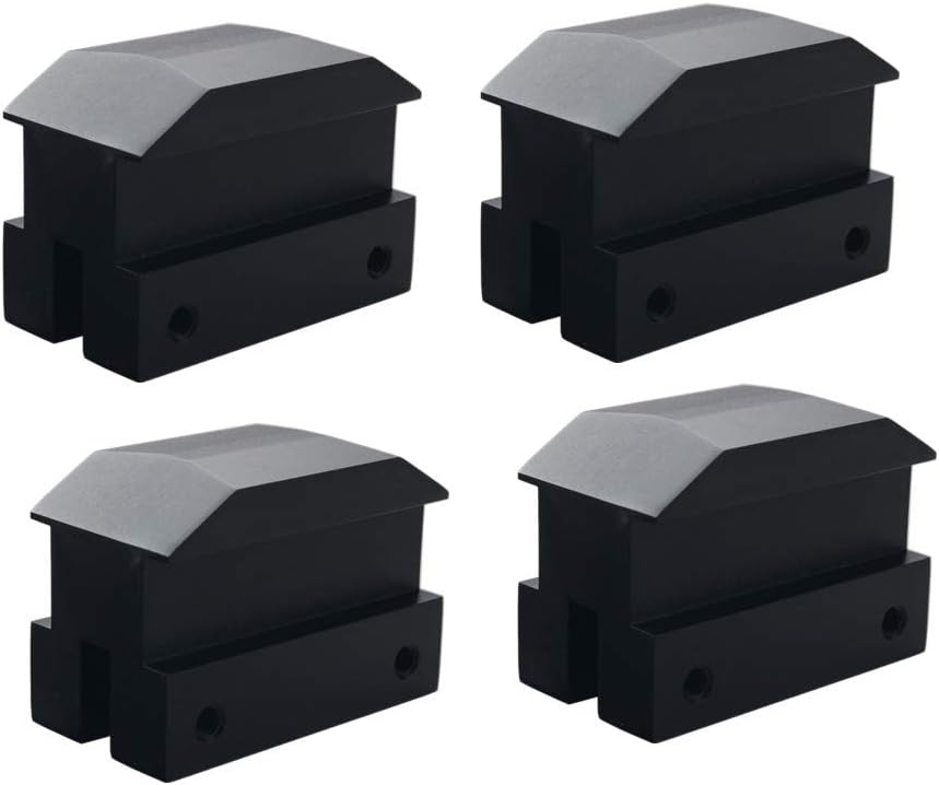 Billet Anodized Black Aluminum Floor Jack Lift Pads T472796