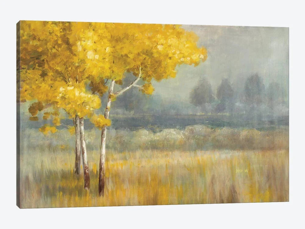Yellow Landscape Canvas Art P46725