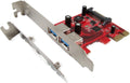 7-Port USB 3.0 PCIe Low Profile Host Adapter Card J170