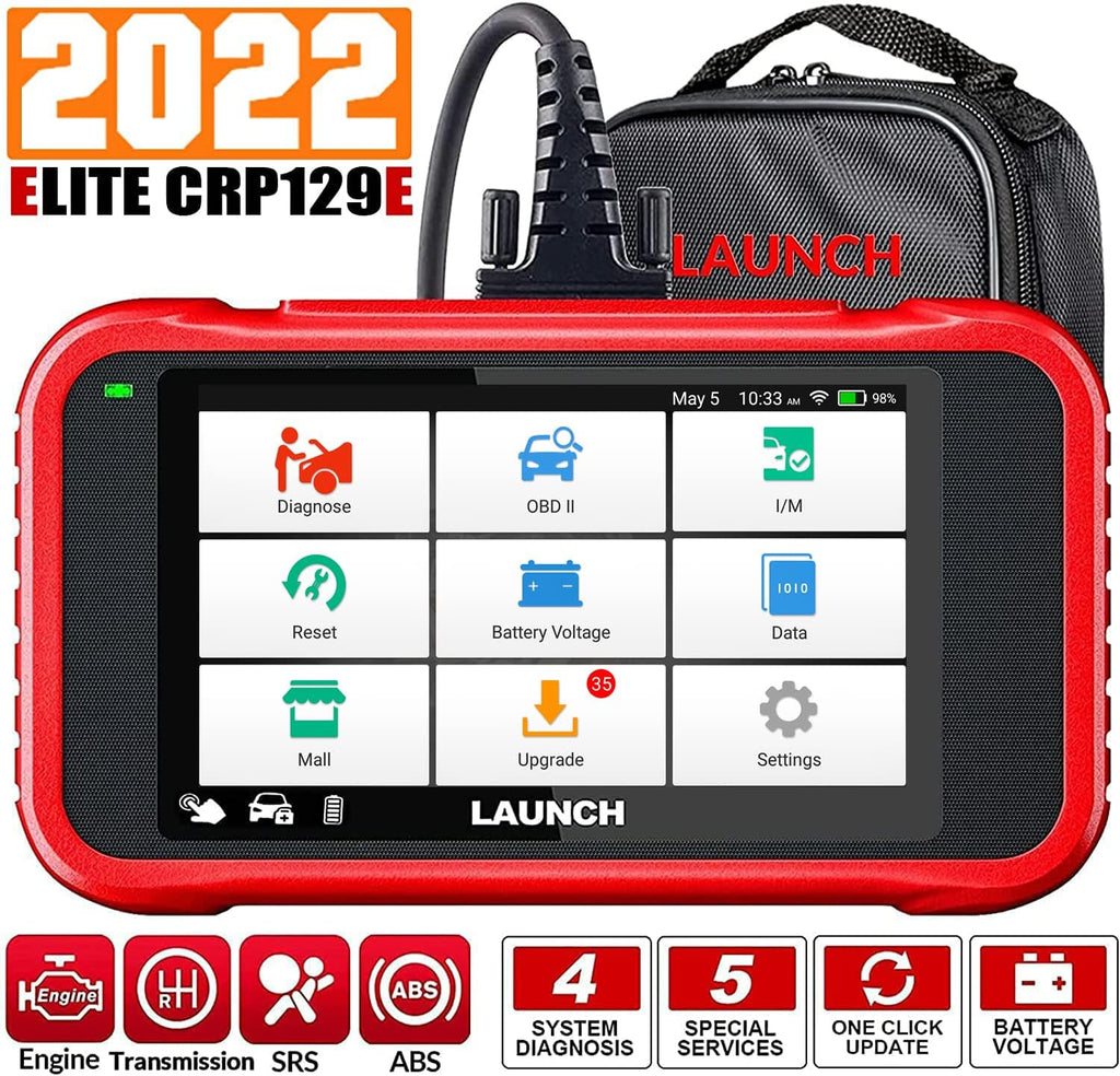 OBD2 Scanner CRP129E Code Reader with Oil EPB TPMS SAS Throttle Reset Diagnostic Tool AutoVIN R854