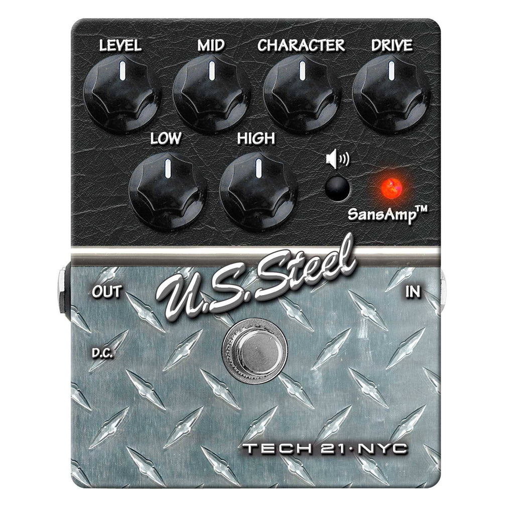U.S. Steel Distortion Guitar Effects Pedal A197168