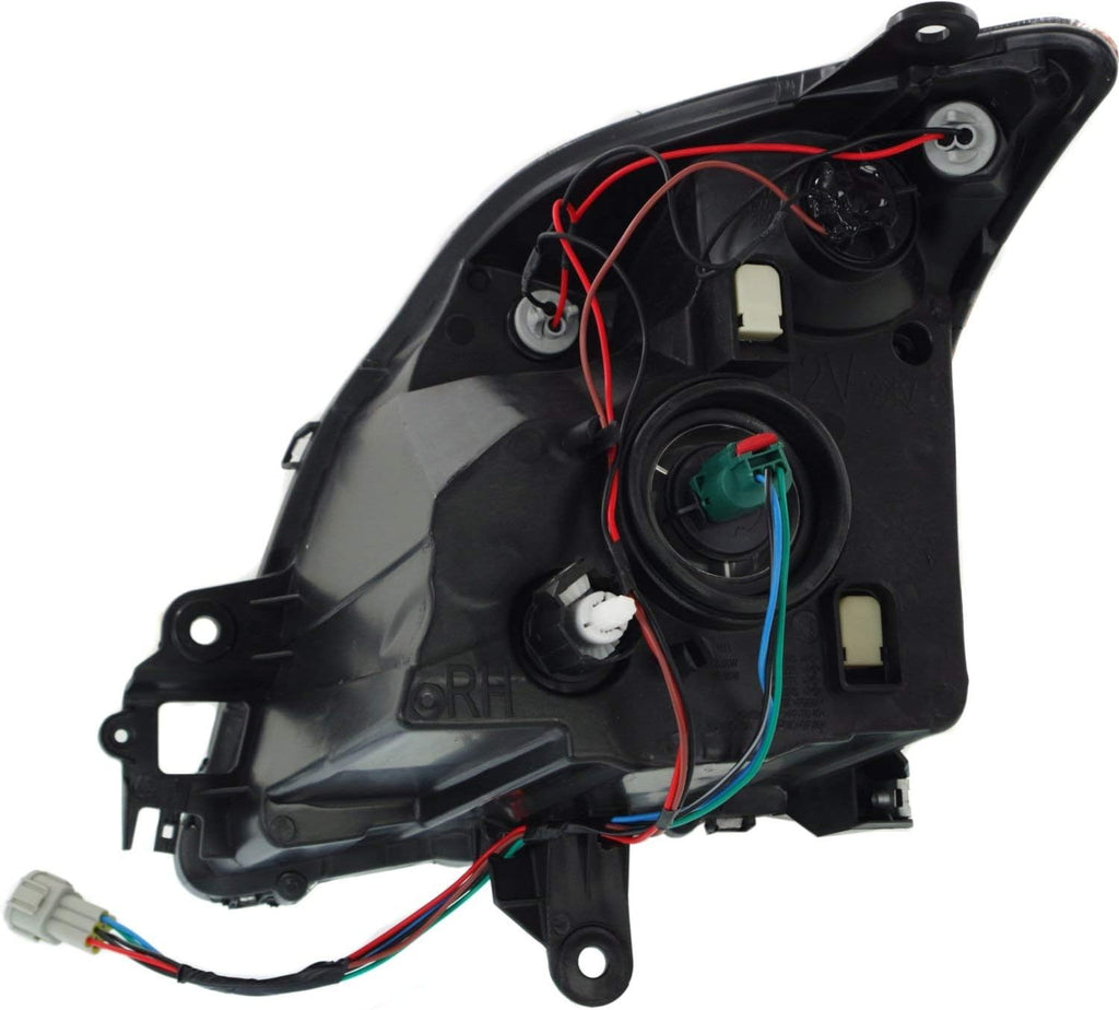 Headlight Set Compatible with 2007-2009 Nissan Sentra Halogen G77634