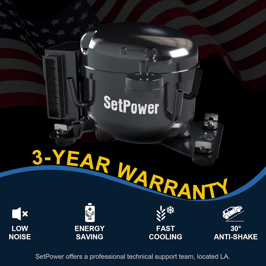 12 Volt Portable Refrigerator and Freezer Electric Cooler S641