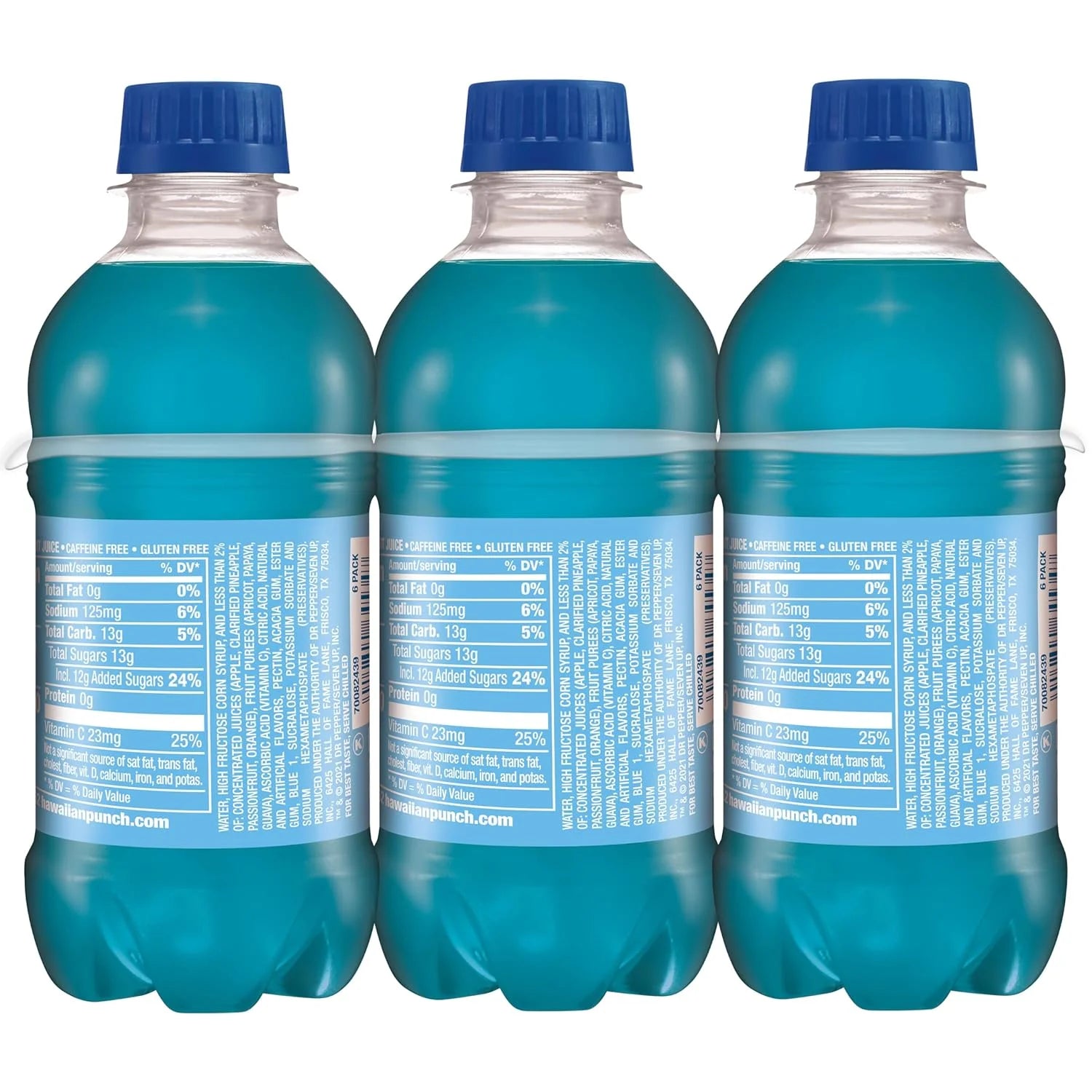 Hawaiian Punch Polar Blast Juice, 10 Fluid Ounce, 6 Count Bottles V7609