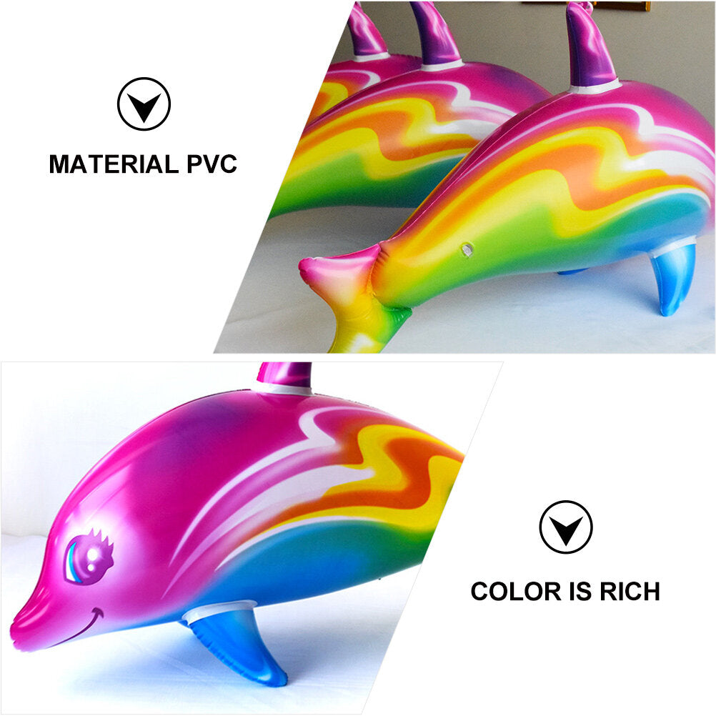 2pcs Inflatable Dolphin Toys T60824