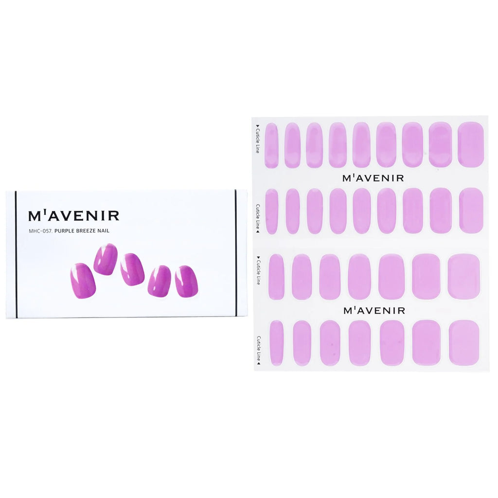 Purple Nail Sticker 32pcs K21526