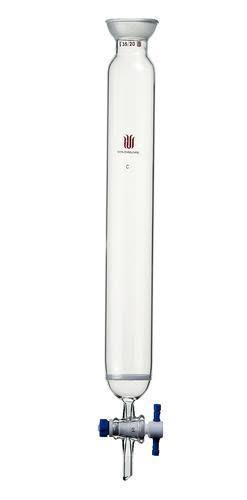 Chromatography Columns with Spherical Joint, Fritted Disc, and PTFE Stopcock B59352