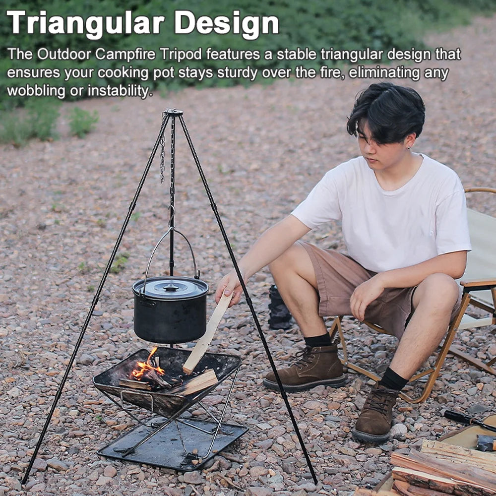 Portable Aluminum Alloy Pot Stand F7273
