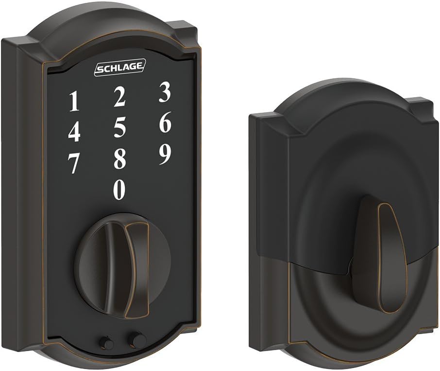 Touch Camelot Deadbolt Electronic Keyless Entry Lock P713027