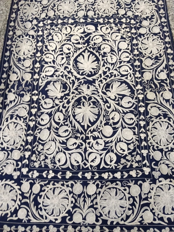 Floral Flat Sheet, Full/Queen E78565