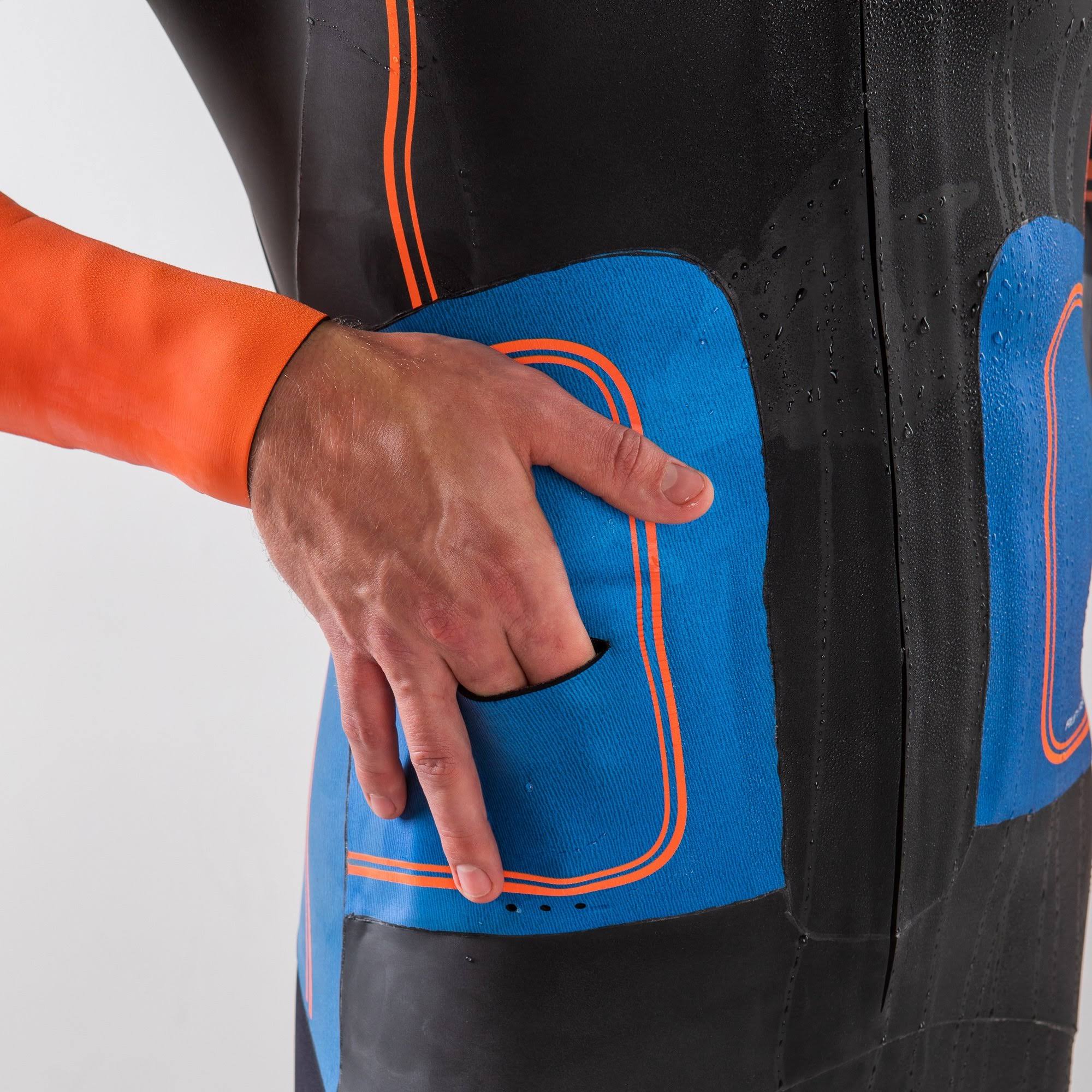 Black Blue Orange 8mm Wetsuit O1822