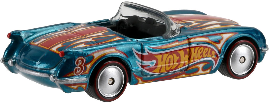 '55 Chevy Corvette Metal Car W654
