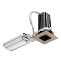 Bronze / Black Square Mini Recessed Light Housing I864