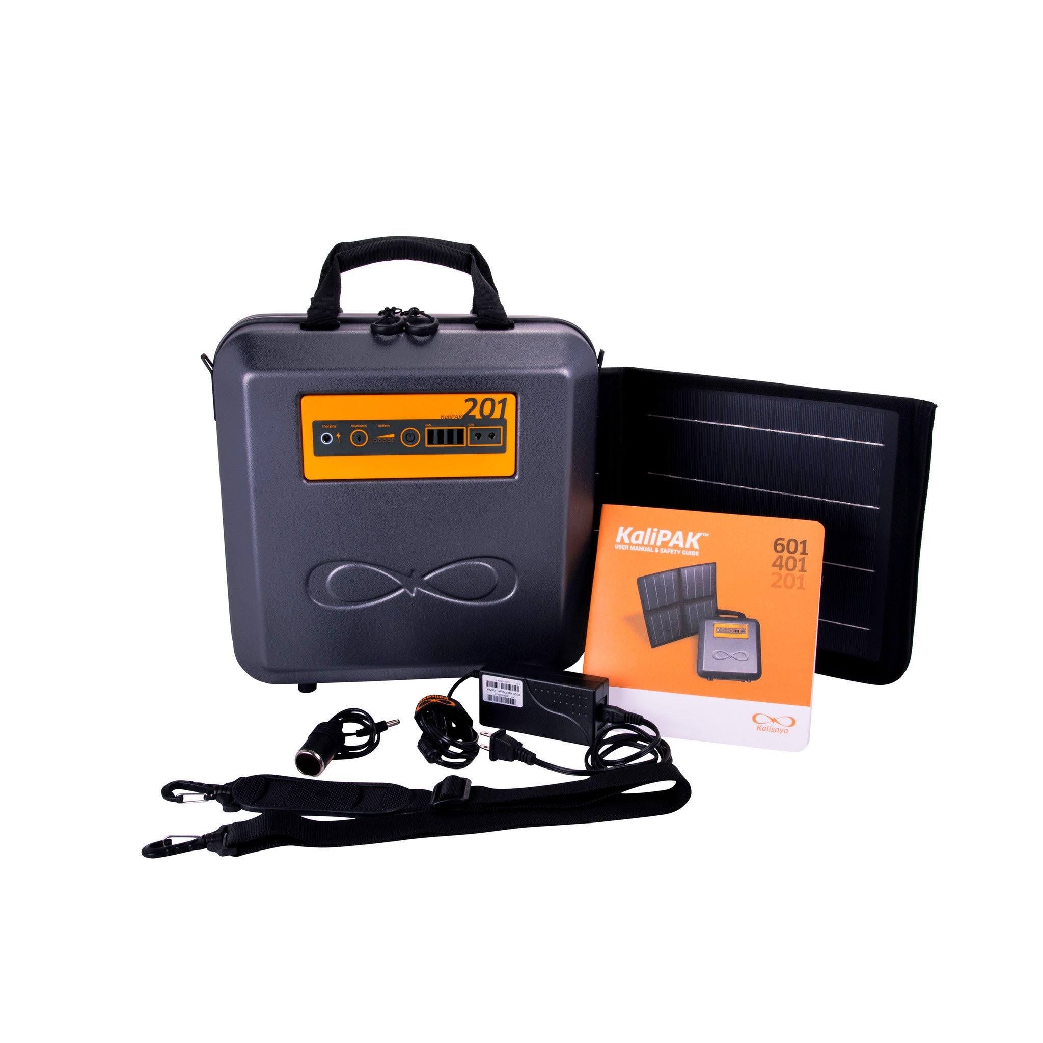 192-Watt Hour Portable Solar Generator Kit L125228