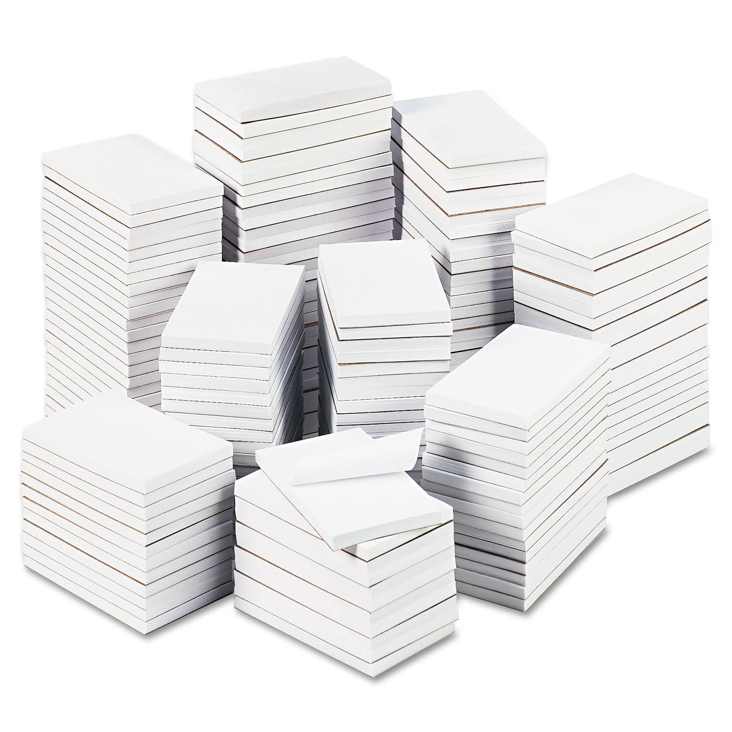 180 100 Sheet Pads White Scratch Pads G1070