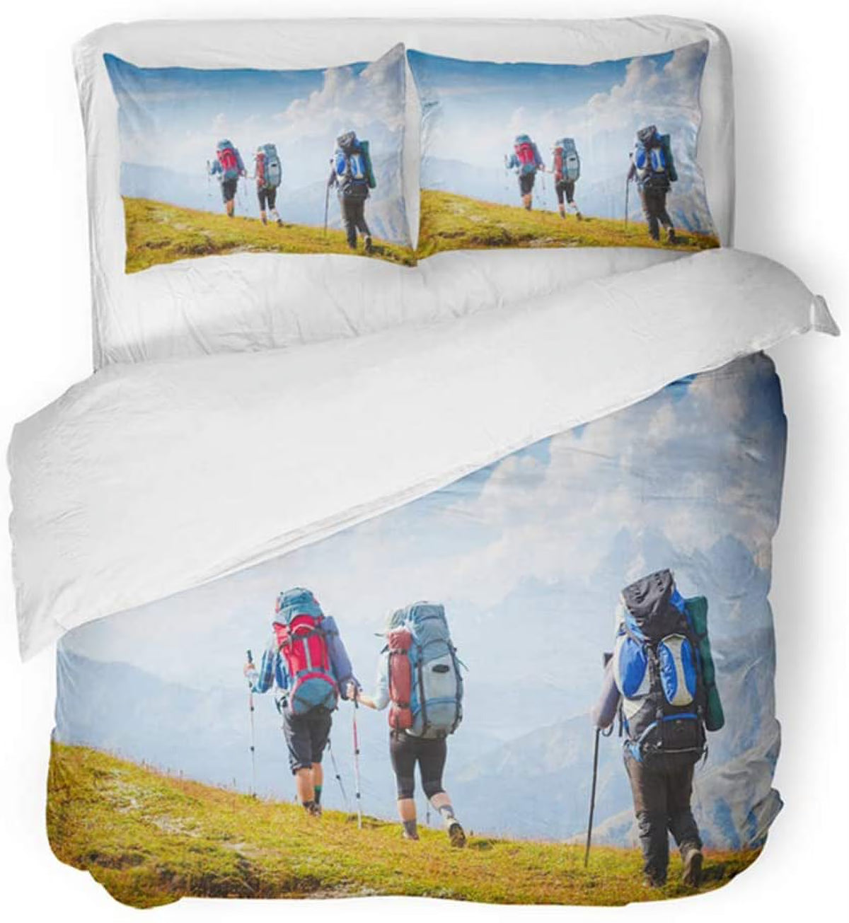 Twin Size 3 Piece Duvet Cover Bedding Set with 2 Pillowcase Y490
